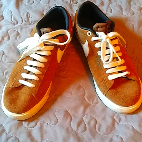 Nike Other - Nike Tennis Shoes, Brown Suede